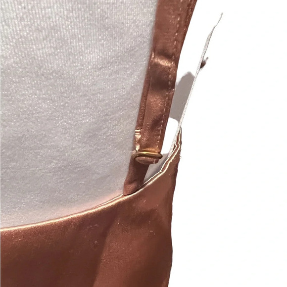 Meshki Ilona Satin Diamonte Triangle Bralette - Picture 4 of 7